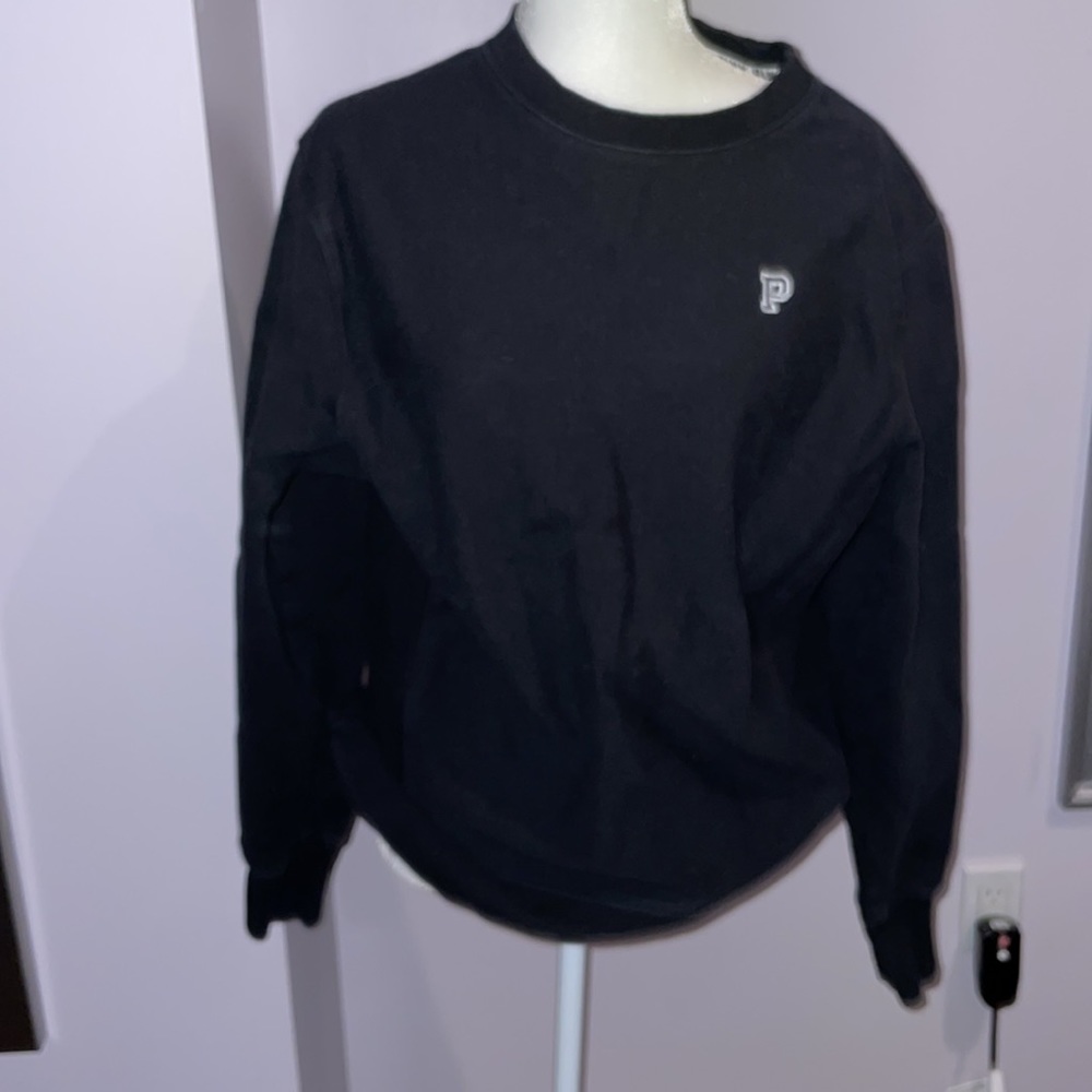♡Pink campus crew neck sweatshirt size medium 100%cotton